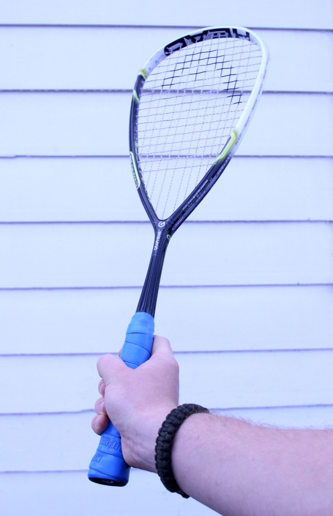 grip a squash racket like this